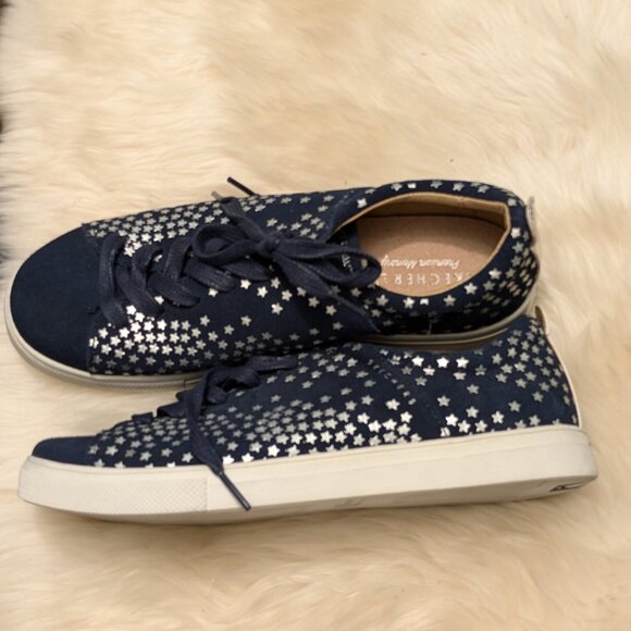 Skechers Blue Star Leather  Sneakers - Picture 3 of 4